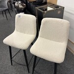 2x Barstoelen Label 51 Bergen, Label 51, geweven, beige